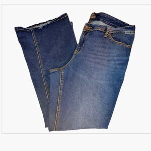 Torrid Luxe Slim Boot Blue Jeans